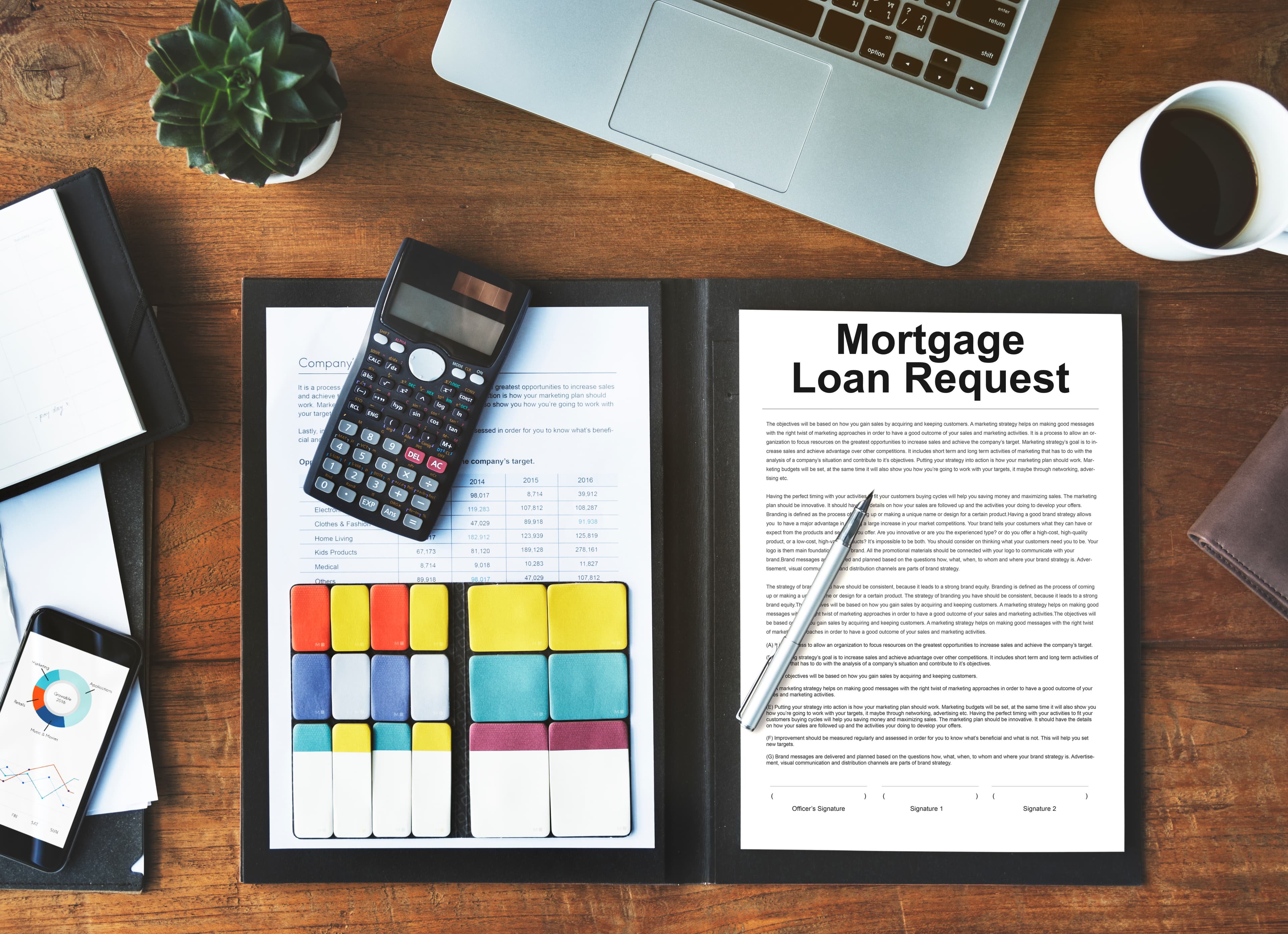 Loan amortization schedule